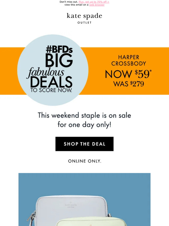 Kate Spade New York Email Newsletters Shop Sales, Discounts, and