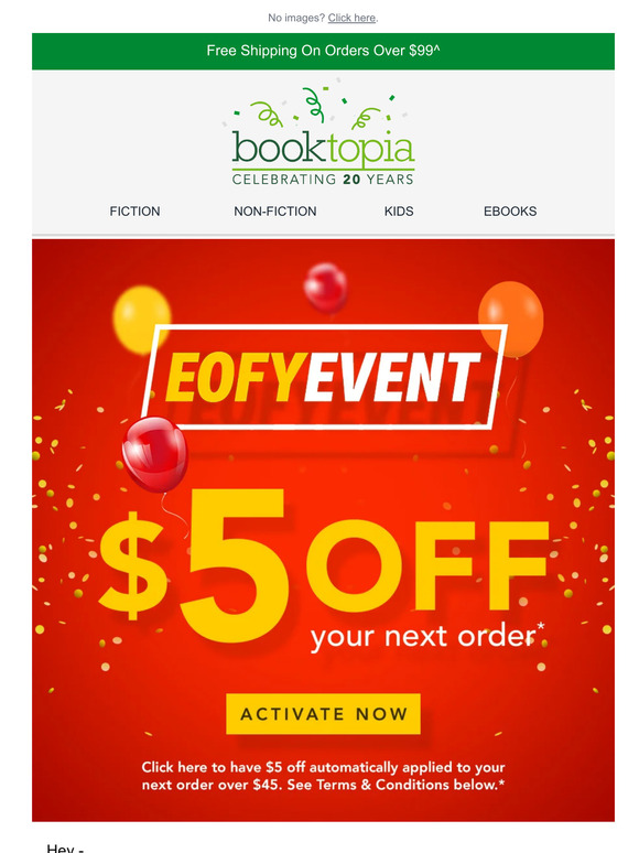 Our EOFY Event is on, —!