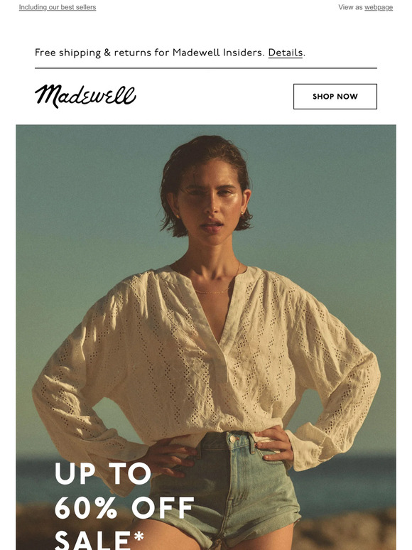 madewell swimsuit cover up