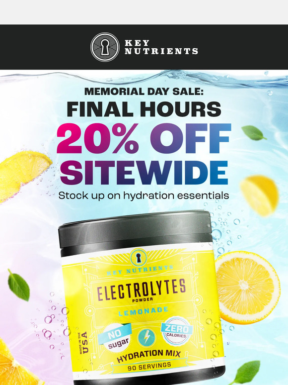 Last Chance: celebrate Memorial Day with savings! 💵💵💵
