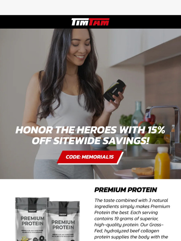 Memorial Day Sale: Honor the Heroes with 15% Off Sitewide Savings! 🇺🇸