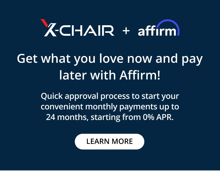 X-Chair + Affirm Financing