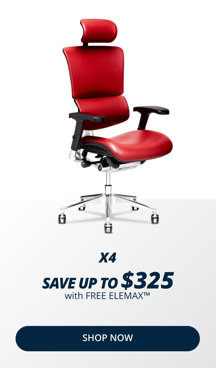 X4 Leather Executive Office Chair