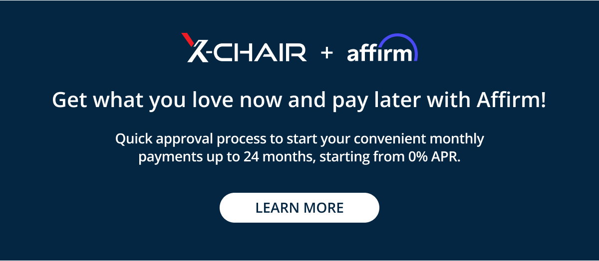 X-Chair + Affirm Financing