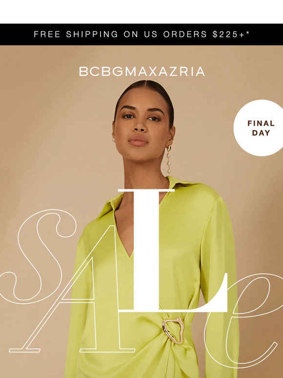 BCBG Email Newsletters Shop Sales, Discounts, and Coupon Codes