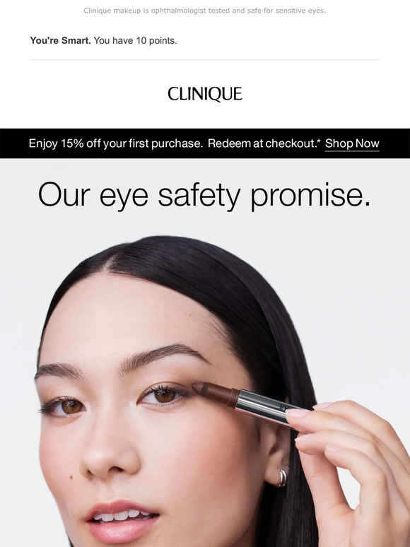 CLINIQUE Safeforeyes makeup ️ 👀 Milled