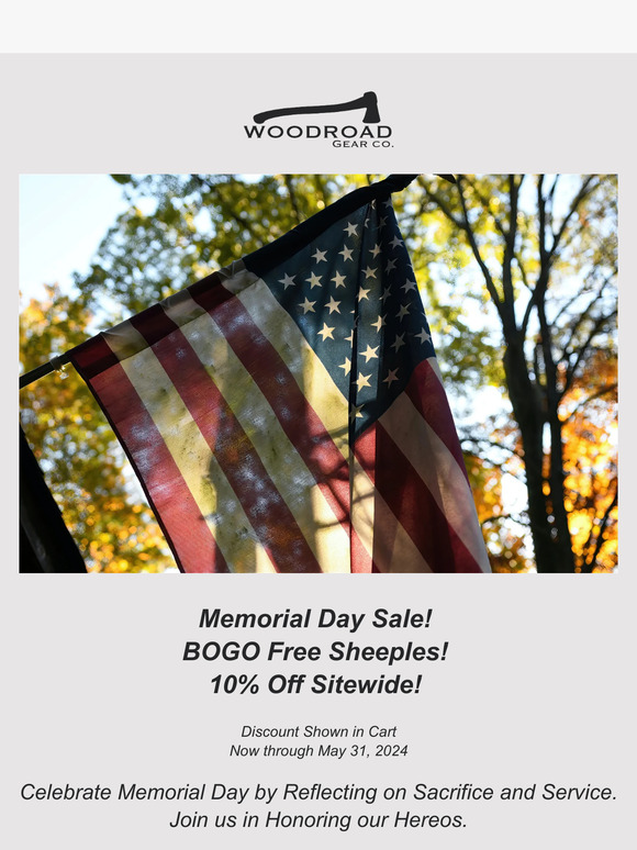 Memorial Day Sale!