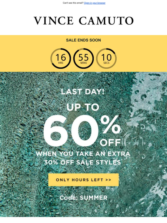 Ends Tonight: Up to 60% OFF!
