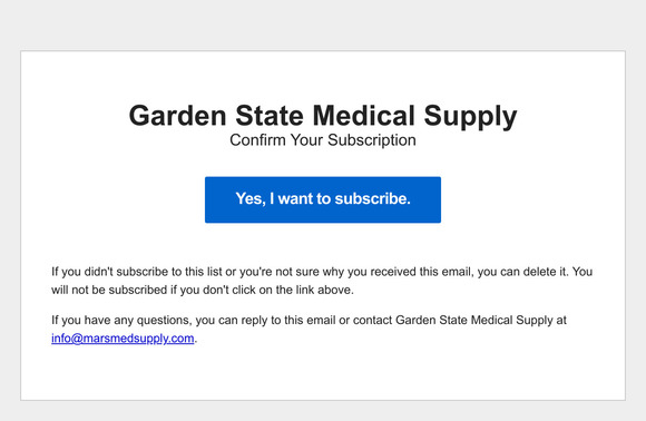 Confirm Your Subscription