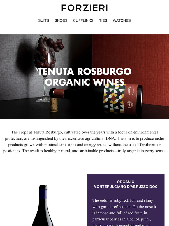 Discover the Pure Essence of Tenuta Rosburgo Organic Wines