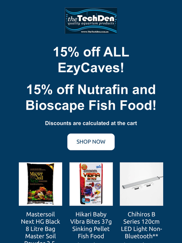 Hurry! Limited Time Offers for Fish Supplies!