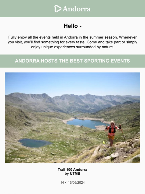 Discover this summer’s events in Andorra.