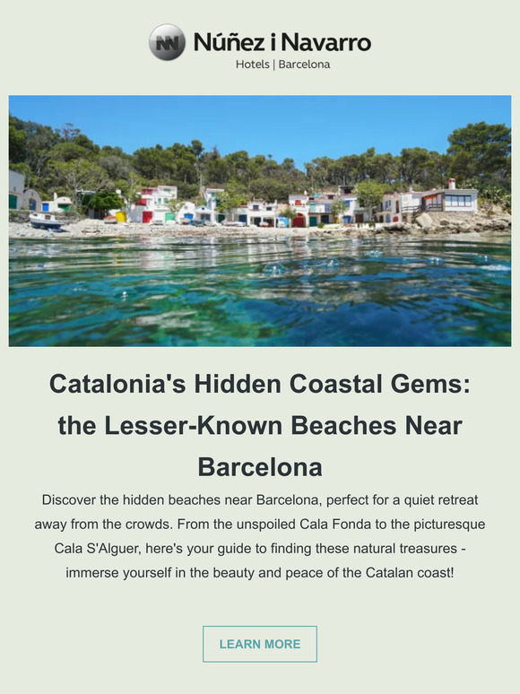 4 Hidden Coastal Gems in Catalonia, do you know them? 🌊🐚