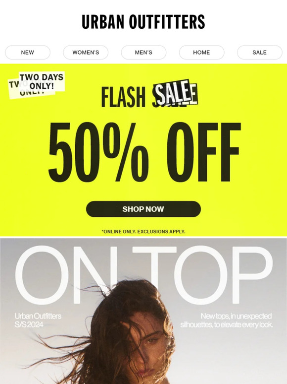 Urban Outfitters Email Newsletters Shop Sales, Discounts, and Coupon Codes