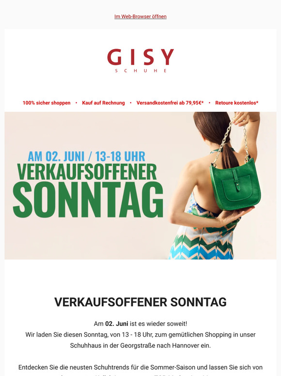 Verkaufsoffener Sonntag am 02. Juni 🛍️