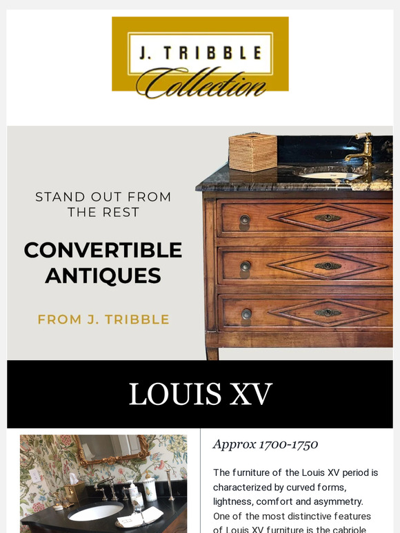 CONVERTIBLE ANTIQUES FROM J. TRIBBLE 🔥