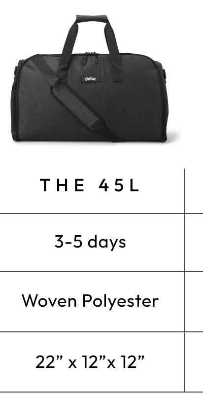 The Garment Duffel 45L