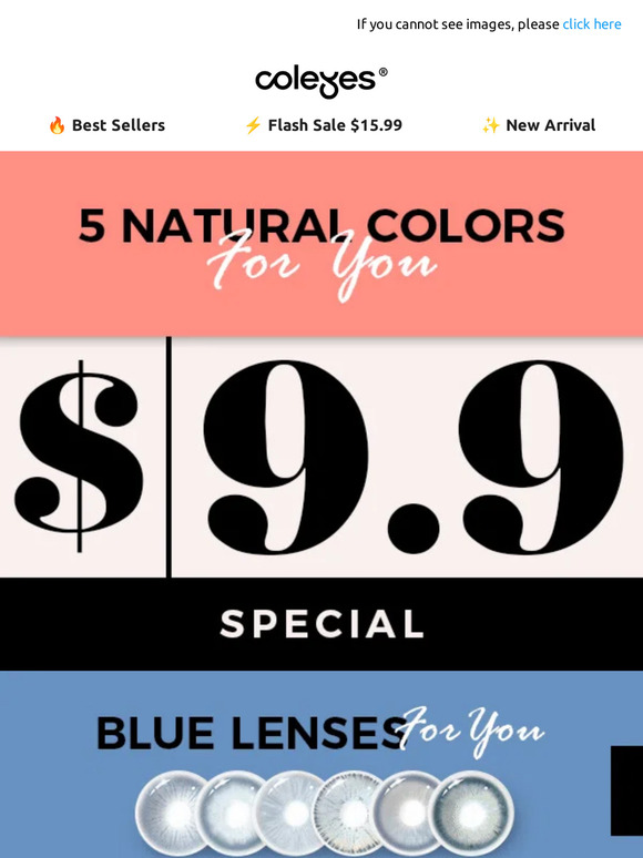 💡 $9.9 Special: 5 Natural Colors You'll Love!