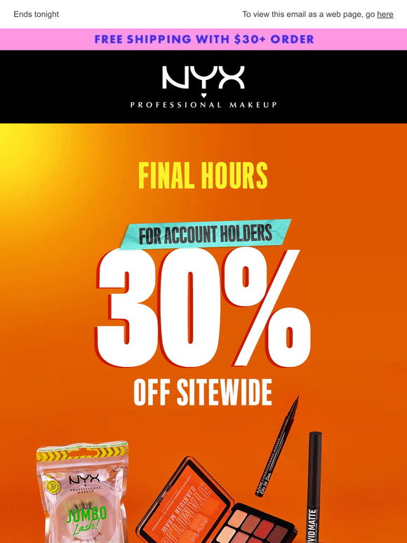 NYX Cosmetics: Black Friday shopping? Get this deal! | Milled