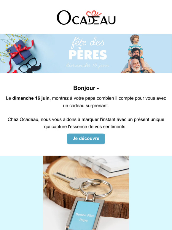 Faites plaisir à papa avec un cadeau unique !