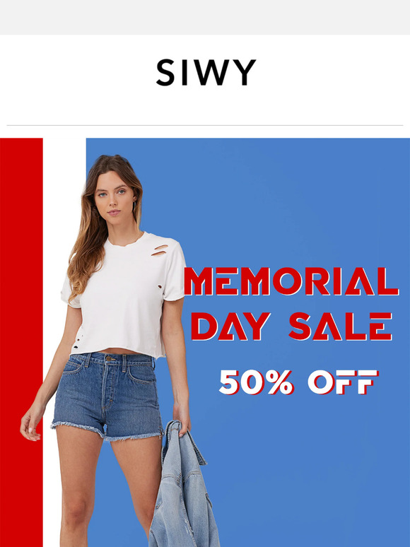 FINAL HOURS FOR MEMORIAL DAY SALE!