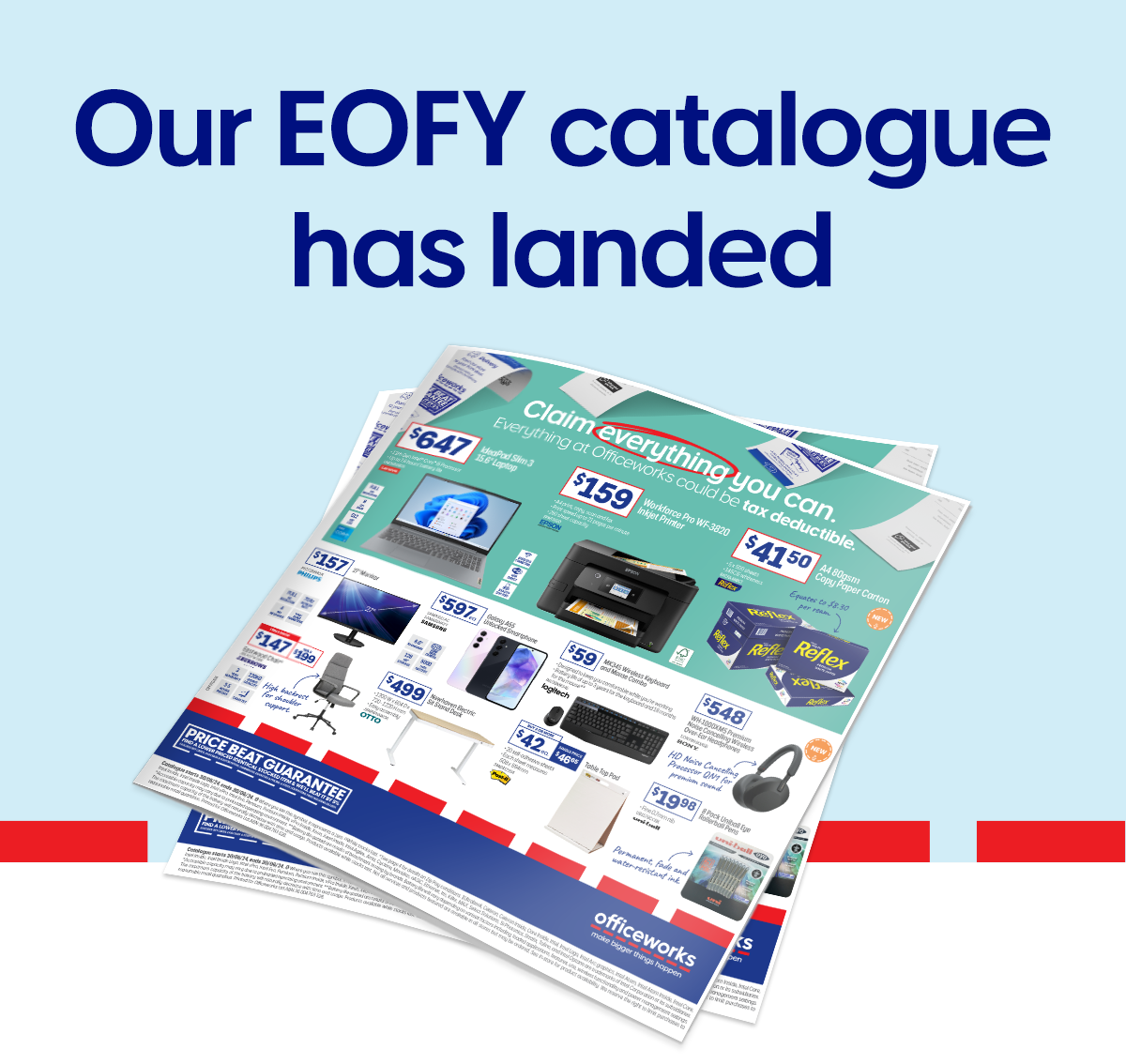 Our EOFY catalogue has landed