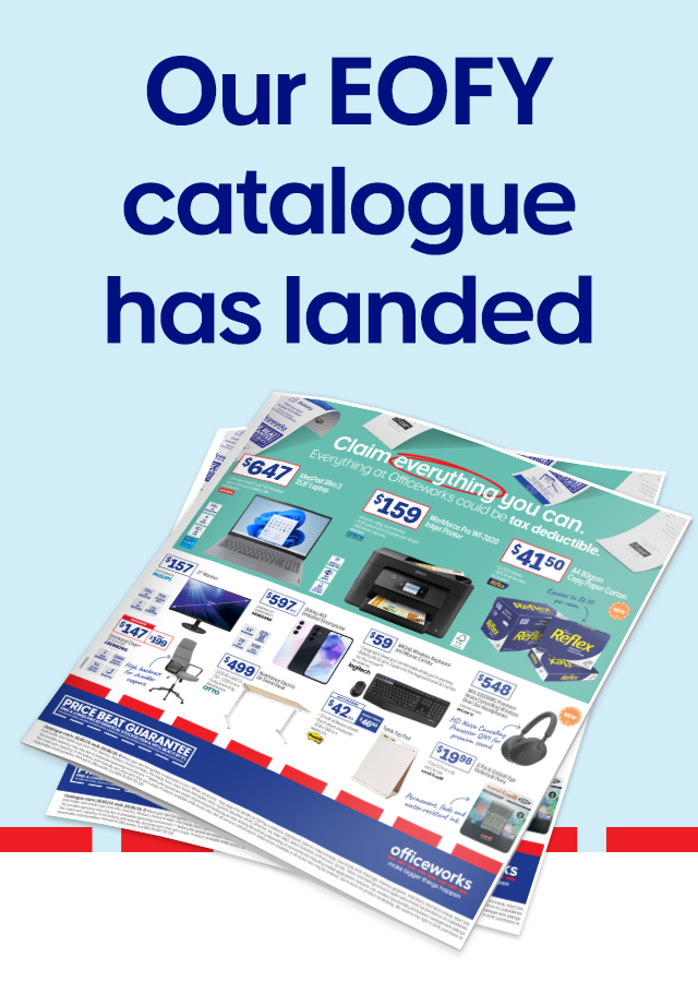 Our EOFY catalogue has landed