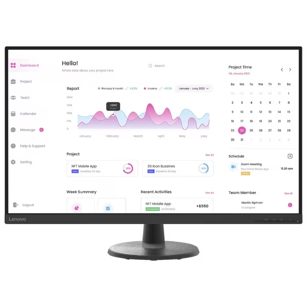 Lenovo 31.5" FHD Monitor D32-40