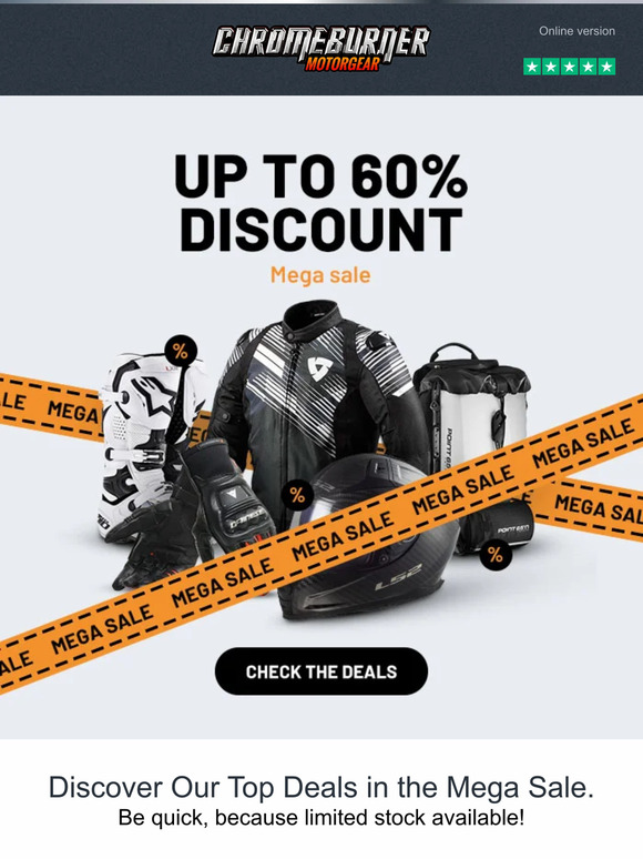 Mega motorcycle clothing Sale! 📣 Limited Stock