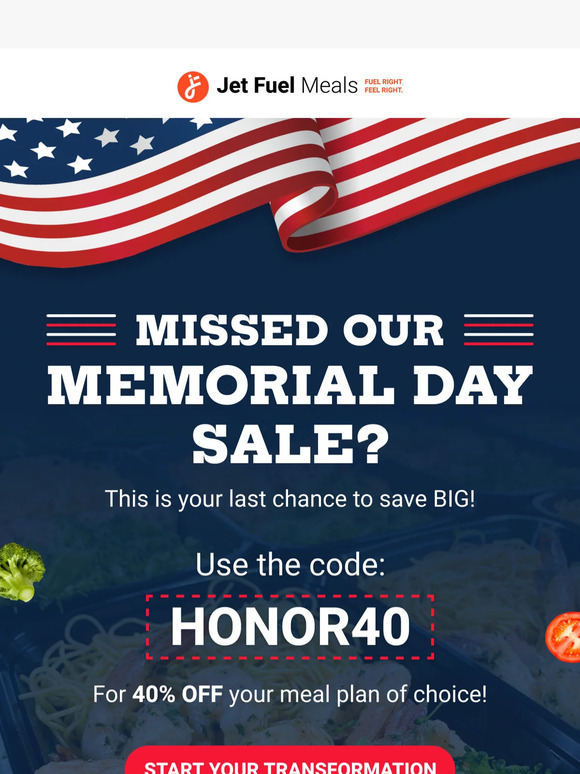 Missed our Memorial Day sale? 🤔