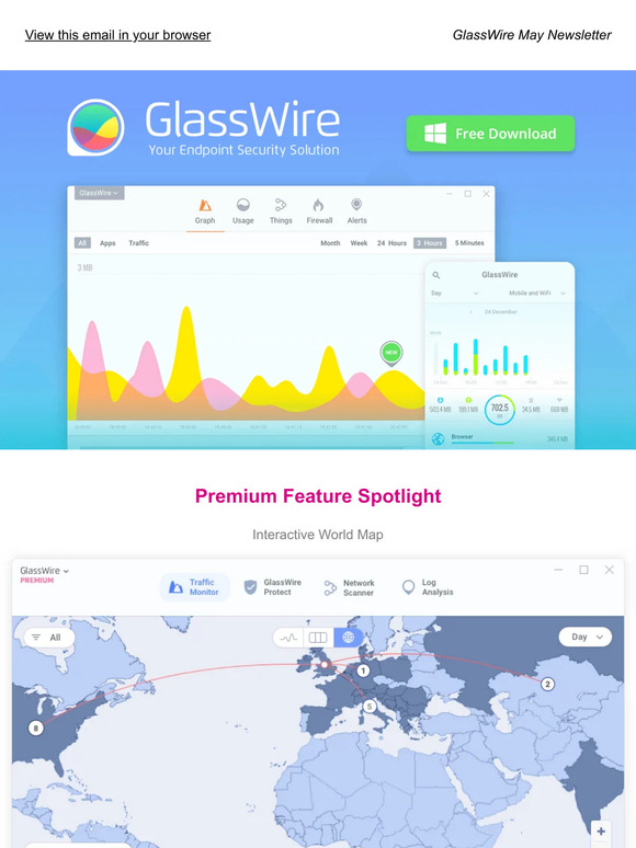 GlassWire™ - Free Mobile App, Privacy Strategies and more!