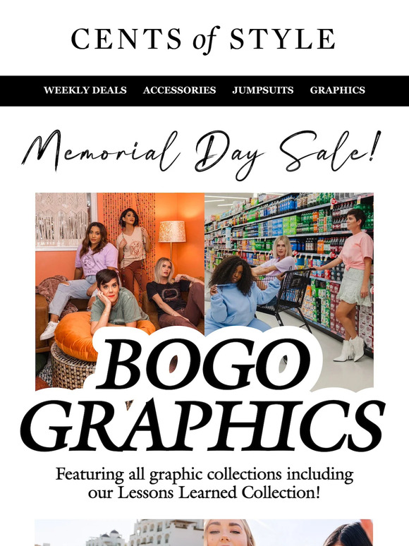 Sale Extended…Tees from $5