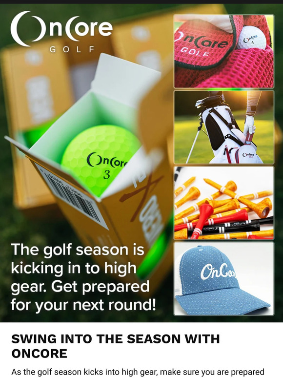 Gear Up for Golf Season with New Arrivals + Deals!