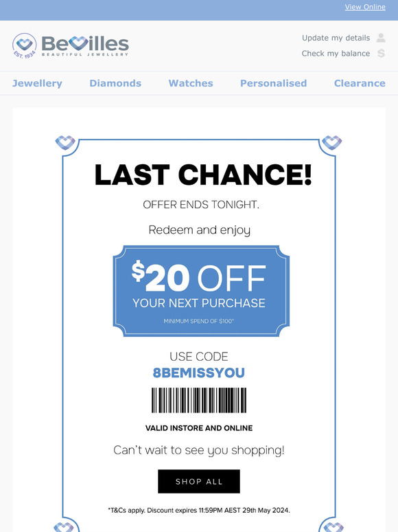 Last Chance! Redeem your exclusive gift.