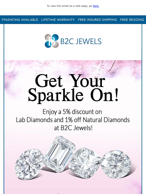 💖 Find Your Glow - Shop Our Selection of Stunning Diamond Pieces!