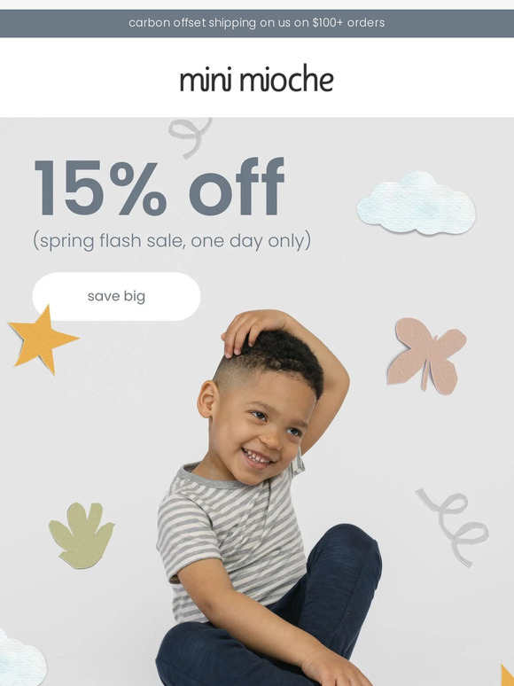 Flash sale 🔥 15% off sitewide