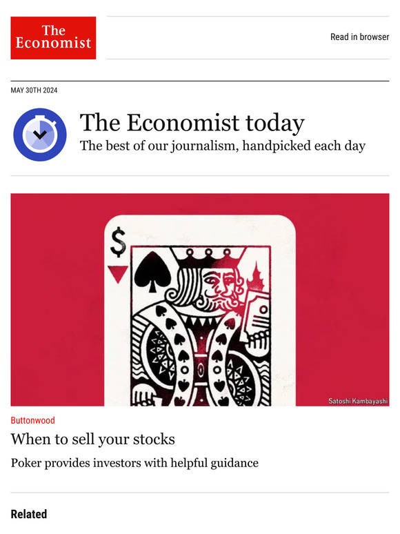 The Economist: When to sell your stocks | Milled