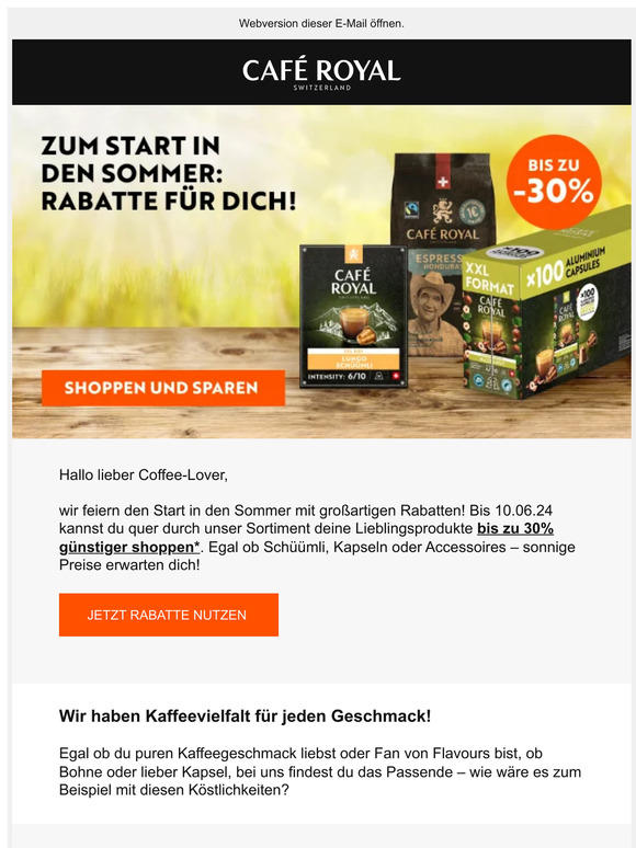 Eiskalte Rabatte für heiße Tage – unser Summer Sale!