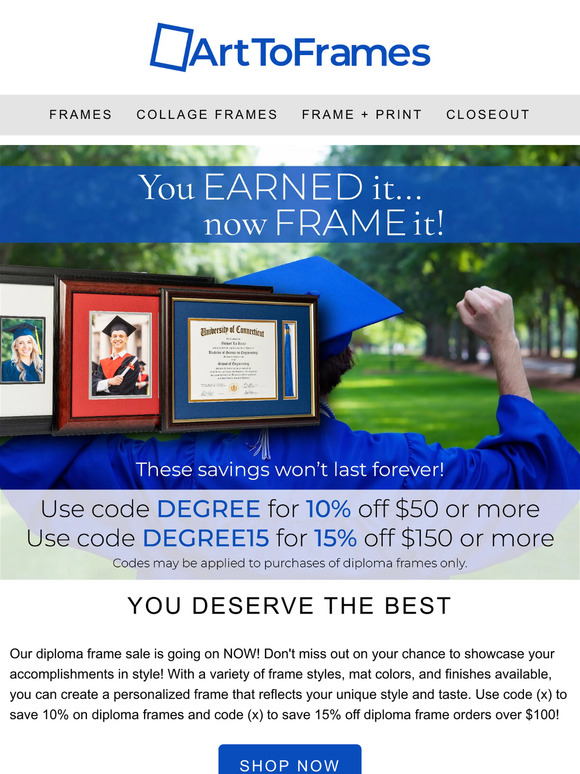 Art to Frames , Custom and Personalized framing: 🎓Frame Your ...