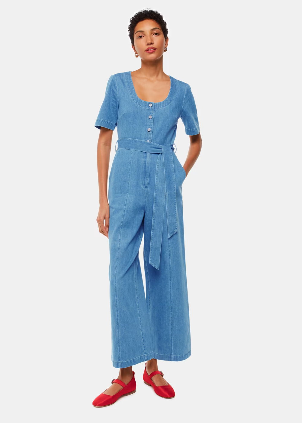 Freyja Denim Jumpsuit