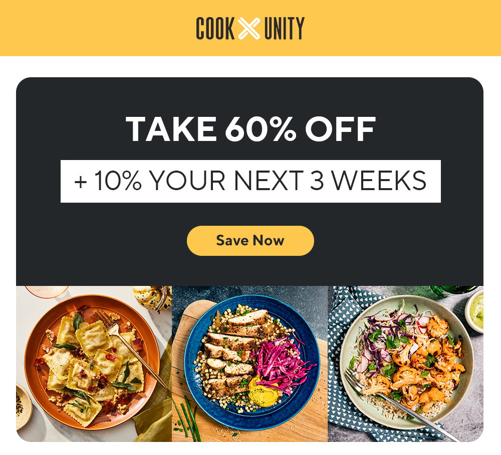 Cook Unity Commerce Cook Unity: You can’t beat 60% OFF chef-made meals | Milled