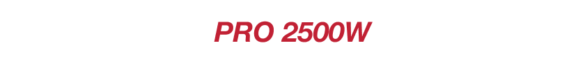 Pro 2500W