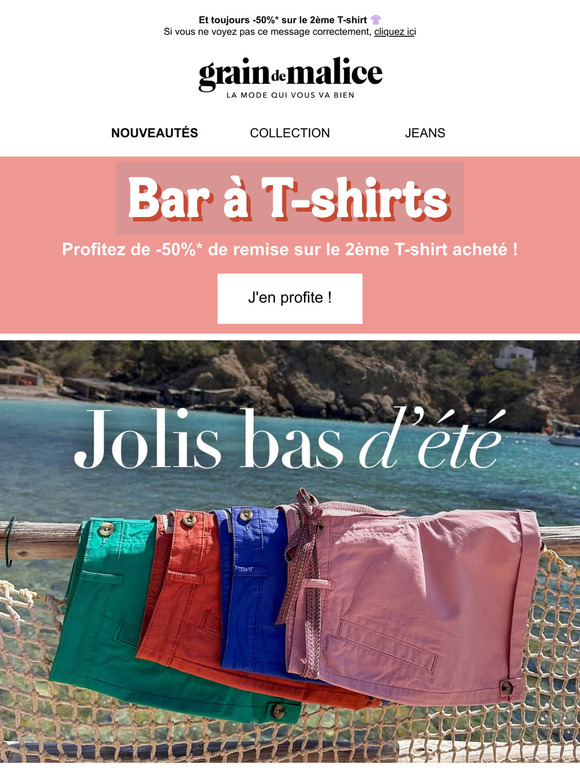 Shorts, jupes, pantalons : vos alliés pour l'été !