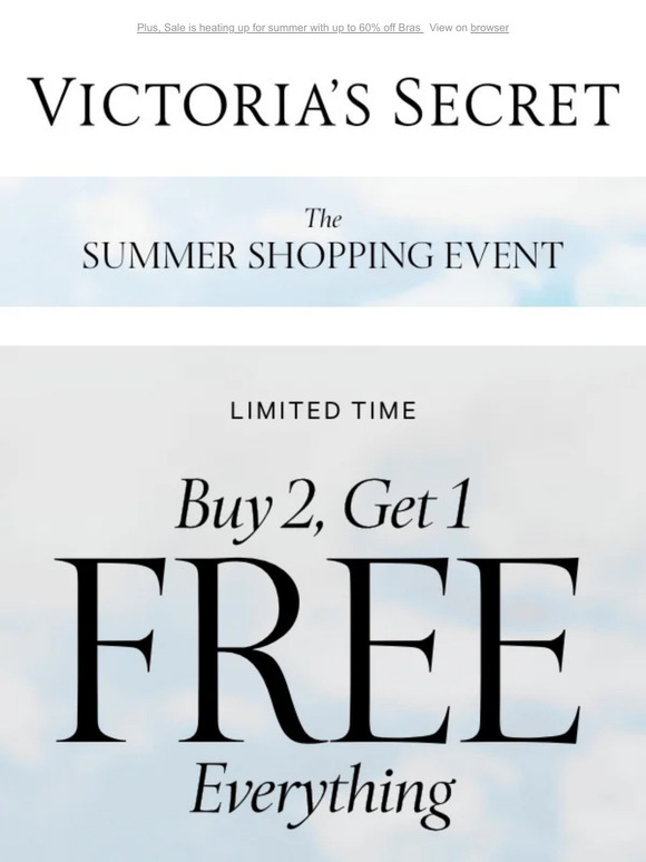 Victoria's Secret Email Newsletters Shop Sales, Discounts, and Coupon