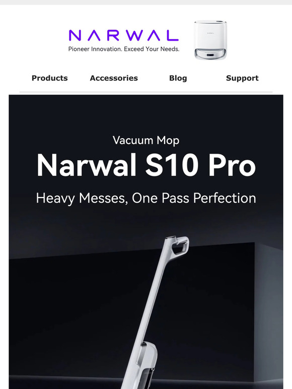 Narwal New Arrival Alert Narwal S10 Pro Is Here! Milled