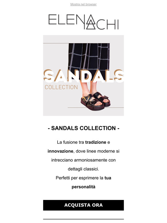 Sandali SS24 | Design innovativo