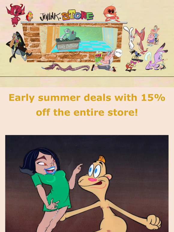 Early Summer John K. Store Sale - 15% OFF EVERYTHING!