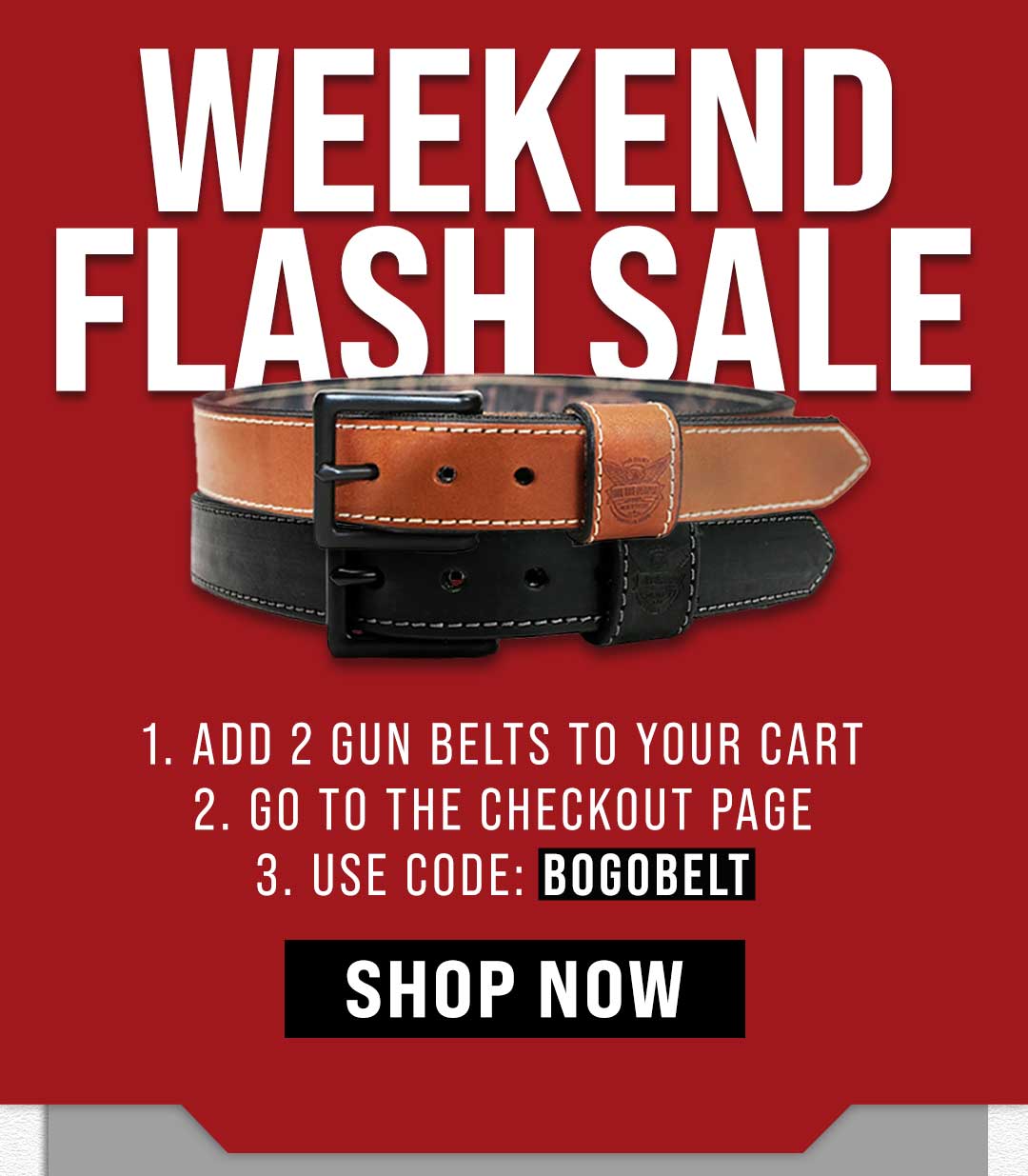 Why not 2 gun belts