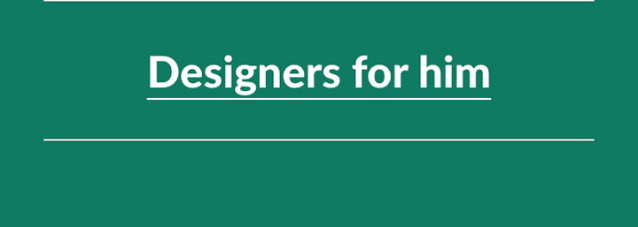 New Arrivals Designers for Him