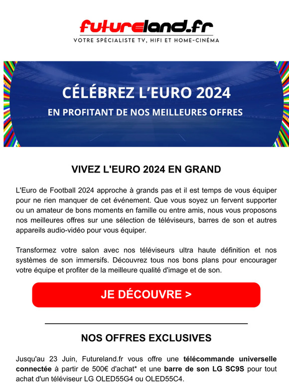 Equipez-vous pour l'Euro 2024 !